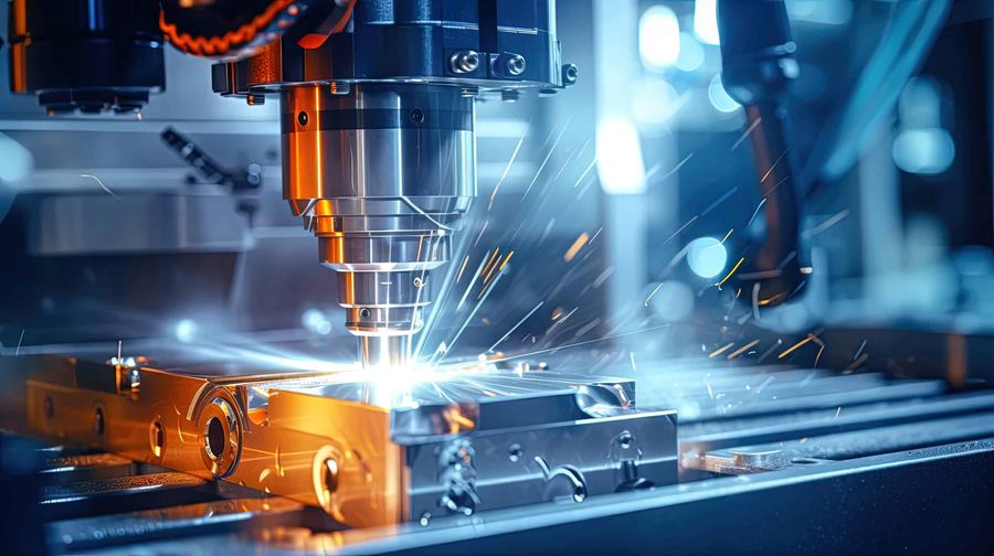 Precision machining at the Turbo Surgical facility in Karachi